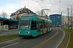 VGF Düwag R Wagen 022 am 11.03.23 auf der Linie 18 in Frankfurt am Main