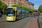 VGF Bombardier Flexity Classic S Wagen 241 am 18.05.23 in Frankfurt am Main