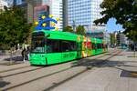 VGF Bombardier Flexity Classic S Wagen 210 am 07.10.23 in Frankfurt am Main