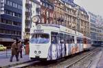 Frankfurt 623 + 1801, Baseler Platz, 29.10.1990.