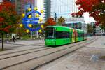 VGF Bombardier Flexity Classic S Wagen 254 am 27.10.23 in Frankfurt am Main
