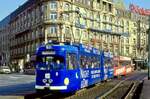 Frankfurt 617 + 1808, Am Hauptbahnhof, 25.02.1993.