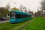 VGF Bombardier Flexity Classic S Wagen 267 am 30.03.24 in Frankfurt am Main