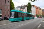 VGF Straßenbahn Frankfurt am Main Alstom Citadis SX05 T-Wagen 311 am 02.06.24 