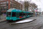 VGF Straßenbahn Frankfurt am Main Düwag R-Wagen 034 am 02.01.26 an der Stresemannalle/Gartenstraße
