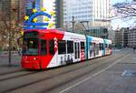 VGF Straßenbahn Frankfurt am Main Bombardier Flexity Classic S-Wagen 251 am 02.01.26 am Willy Brand Platz