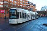 VGF Straßenbahn Frankfurt am Main Bombardier Flexity Classic S-Wagen 264 am 02.01.26 am Allerheiligentor 
