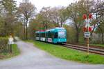 VGF Düwag R-Wagen 014 am 04.04.26 in Frankfurt am Main