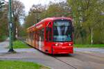 VGF Bombardier Flexity Classic S-Wagen 244 am 04.04.26 in Frankfurt am Main