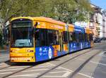 VGF Stra�enbahn Frankfurt am Main Bombardier Flexity Classic S Wagen 243 am 15.04.26 
