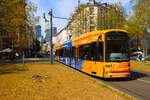 VGF Stra�enbahn Frankfurt am Main Bombardier Flexity Classic S Wagen 243 am 15.04.26 

