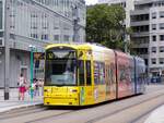 Stra�enbahn Frankfurt am Main | Bombardier Flexity Classic / S-Wagen TW270 als Linie 12 an der Haltestelle Willy-Brandt-Platz (30.8.2026) 