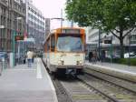 Eine alte Straenbahn in Frankfurt am Main nhe Hauptbahnhof!  (Juli 2005)
