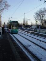 Ein S Wagen der VGF bei der Mainkur. 