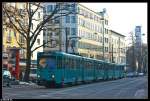 2 Ptb-Wagen an der Glauburgstrae.