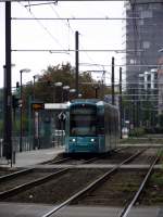 VGF Bombardier S-Wagen 222 am 08.09.13 in Frankfurt am Main 