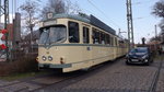 VGF O-Wagen 110 in Frankfurt Schwanheim am 26.03.2016