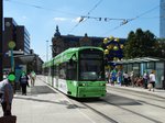 VGF Bombardier S-Wagen 225 am 17.08.16 in Frankfurt Willy Brandt Platz