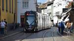 Freiburg im Breisgau - Straßenbahn CAF Urbos 301 - Aufgenommen am 15.09.2018