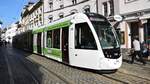 Freiburg im Breisgau - Straßenbahn CAF Urbos 312 - Aufgenommen am 15.09.2018