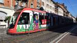 Freiburg im Breisgau - Straßenbahn CAF Urbos 310 - Aufgenommen am 15.09.2018