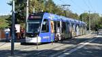 Freiburg im Breisgau - Straßenbahn CAF Urbos 304 - Aufgenommen am 15.09.2018