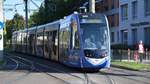 Freiburg im Breisgau - Straßenbahn CAF Urbos 305 - Aufgenommen am 15.09.2018