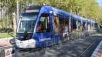 Freiburg im Breisgau - Straßenbahn CAF Urbos 304 - Aufgenommen am 15.09.2018