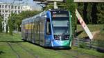 Freiburg im Breisgau - Straßenbahn CAF Urbos 306 - Aufgenommen am 16.09.2018