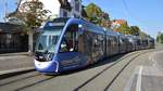 Freiburg im Breisgau - Straßenbahn CAF Urbos 305 - Aufgenommen am 16.09.2018