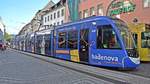 Freiburg im Breisgau - Straßenbahn CAF Urbos 309 - Aufgenommen am 27.09.2018