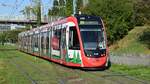 Freiburg im Breisgau - Straßenbahn CAF Urbos 308 - Aufgenommen am 28.09.2018 