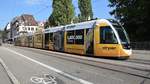 Freiburg im Breisgau - Straßenbahn CAF Urbos 307 - Aufgenommen am 30.09.2018 