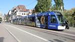 Freiburg im Breisgau - Straßenbahn CAF Urbos 304 - Aufgenommen am 30.09.2018 