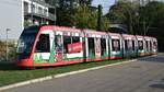 Freiburg im Breisgau - Straßenbahn CAF Urbos 308 - Aufgenommen am 30.09.2018 