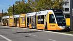 Freiburg im Breisgau - Straßenbahn CAF Urbos 307 - Aufgenommen am 12.10.2018 