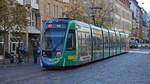 Freiburg im Breisgau - Straßenbahn CAF Urbos 306 - Aufgenommen am 13.10.2018 