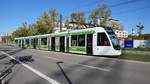 Freiburg im Breisgau - Straßenbahn CAF Urbos 312 - Aufgenommen am 13.10.2018 