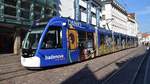 Freiburg im Breisgau - Straßenbahn CAF Urbos 304 - Aufgenommen am 16.10.2018 
