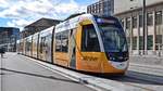 Freiburg im Breisgau - Straßenbahn CAF Urbos 307 - Aufgenommen am 16.03.2019