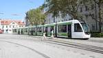 Straßenbahn CAF Urbos Nr. 312 - Aufnahme am 26.08.2019