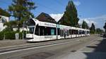 Straßenbahn Siemens Nr. 282 - Aufnahme in Freiburg im Breisgau am 28.08.2019