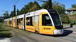 Am 09.09.2020 habe ich diese Straßenbahn mit Hersteller CAF Urbos Nr. 307 in Freiburg im Breisgau aufgenommen.