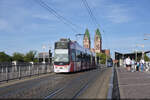 06.09.2025: VAG Duewag GT 8 D-MN-Z 244 / Stühlingerbrücke, Freiburg im Breisgau, Deutschland