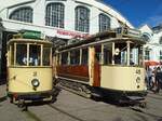 TW2 2 und 45 vor dem Historischen Depot am 26.9.26 in Freiburg