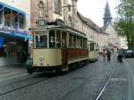 Straenbahn in Freiburg im Breisgau am 09.05.2009.