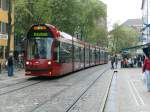 Straenbahn in Freiburg im Breisgau am 09.05.2009.