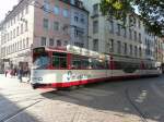 TW 228 unterwegs auf der Linie 3 in der Stadt Freiburg im Breigau am 22.09.2010    