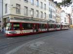 TW 255 unterwegs auf der Linie 5 in der Stadt Freiburg im Breigau am 22.09.2010    