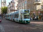 TW 264 unterwegs auf der Linie 5 in der Stadt Freiburg im Breigau am 22.09.2010